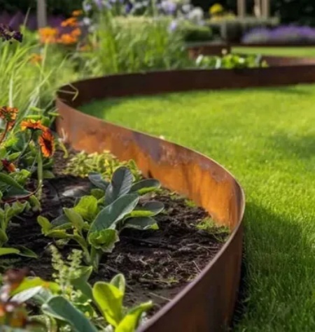 outdoor garden edging